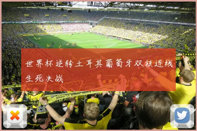 世界杯逆转土耳其葡萄牙双核连线生死决战